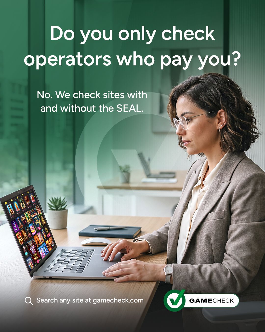 Gamecheck ad