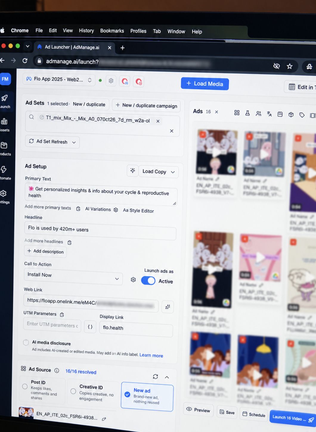 AdManage.ai ad