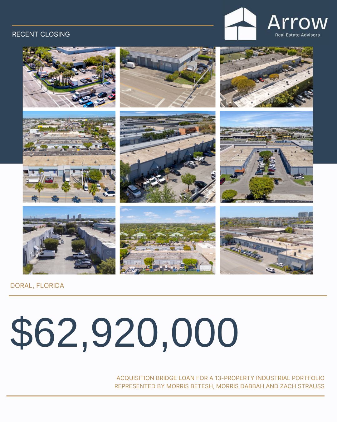Arrow Real Estate Advisors ad