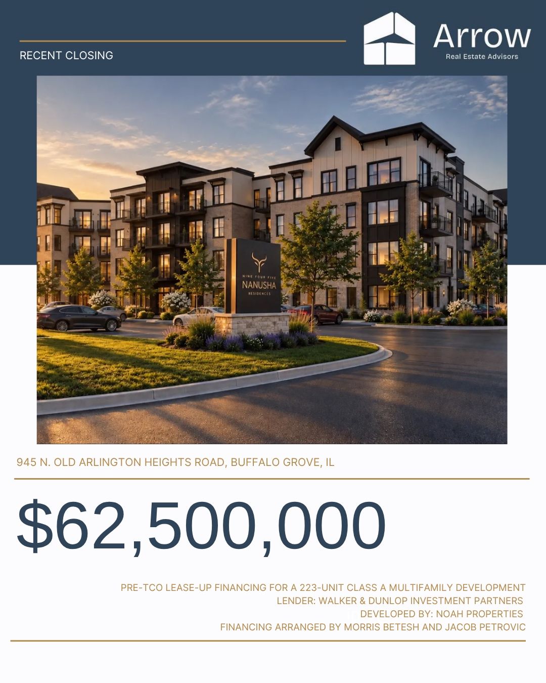 Arrow Real Estate Advisors ad