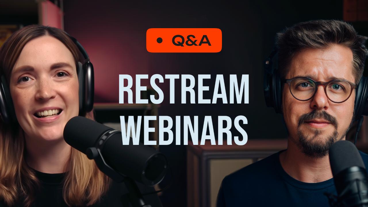 Restream ad