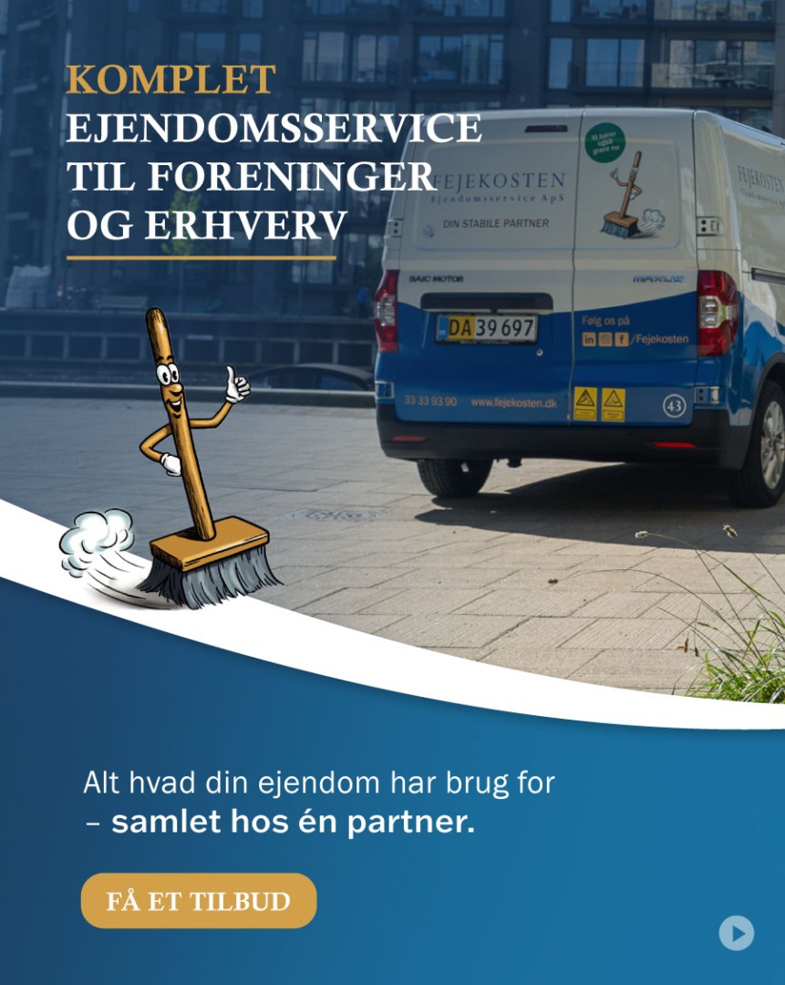 Fejekosten Ejendomsservice ApS ad