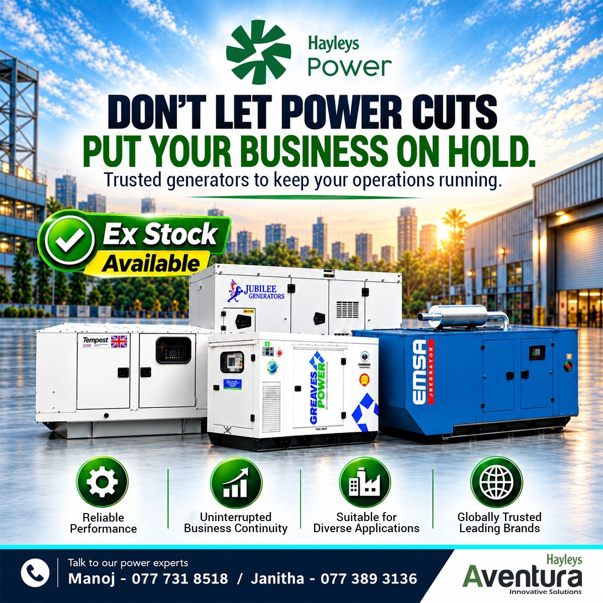 Hayleys Power ad