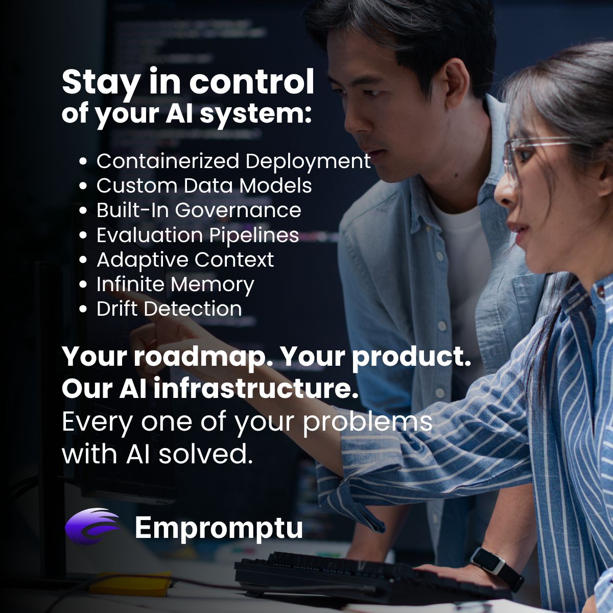 Empromptu.ai ad