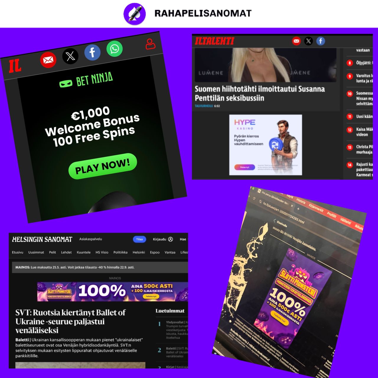Rahapelisanomat ad