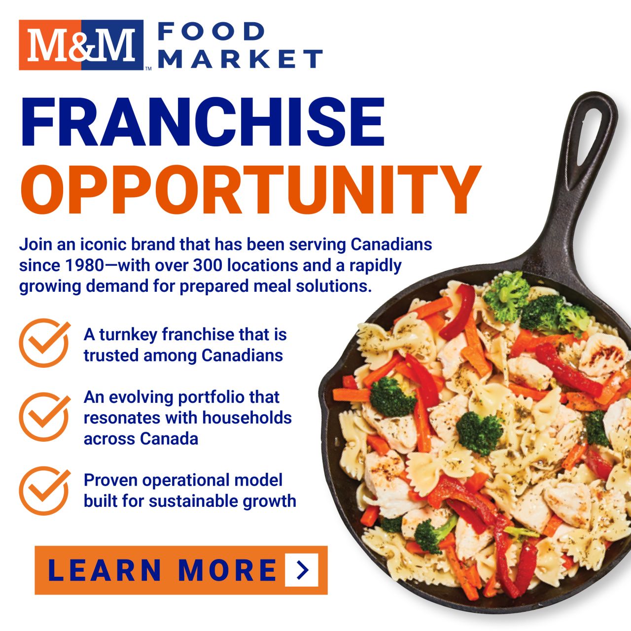 M&M Food Market ad