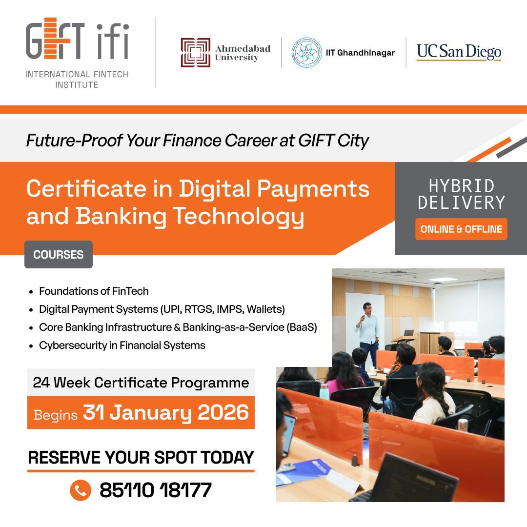 GIFT International Fintech Institute ad