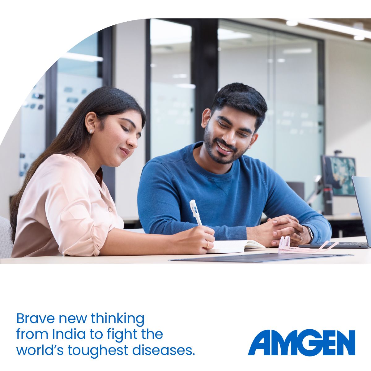Amgen India ad