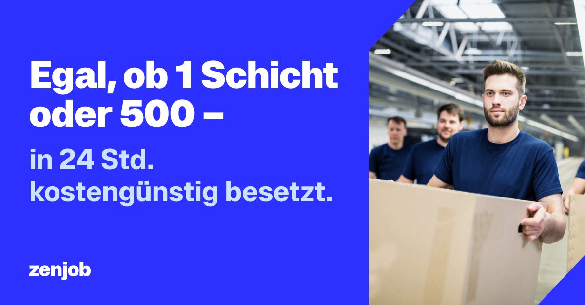 Zenjob ad