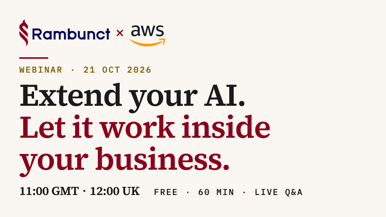 ☁ Rambunct ☁ | AWS Cloud Solutions ad