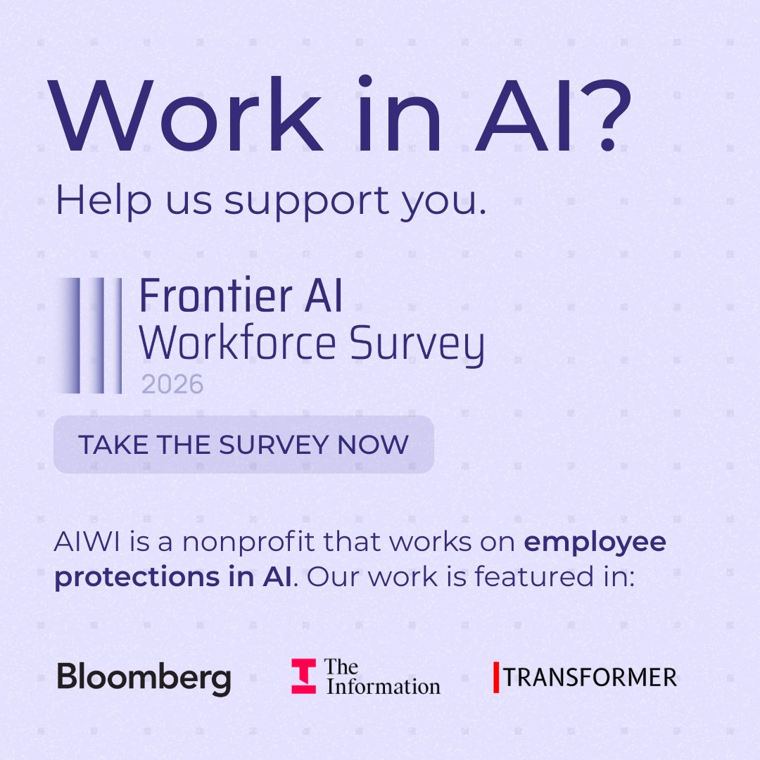 The AI Whistleblower Initiative (AIWI) ad