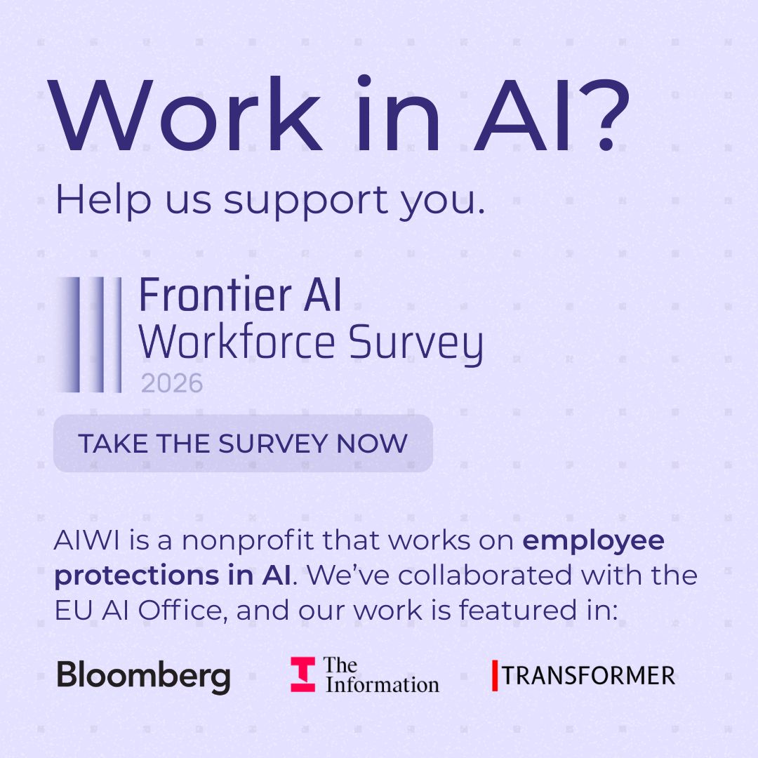 The AI Whistleblower Initiative (AIWI) ad