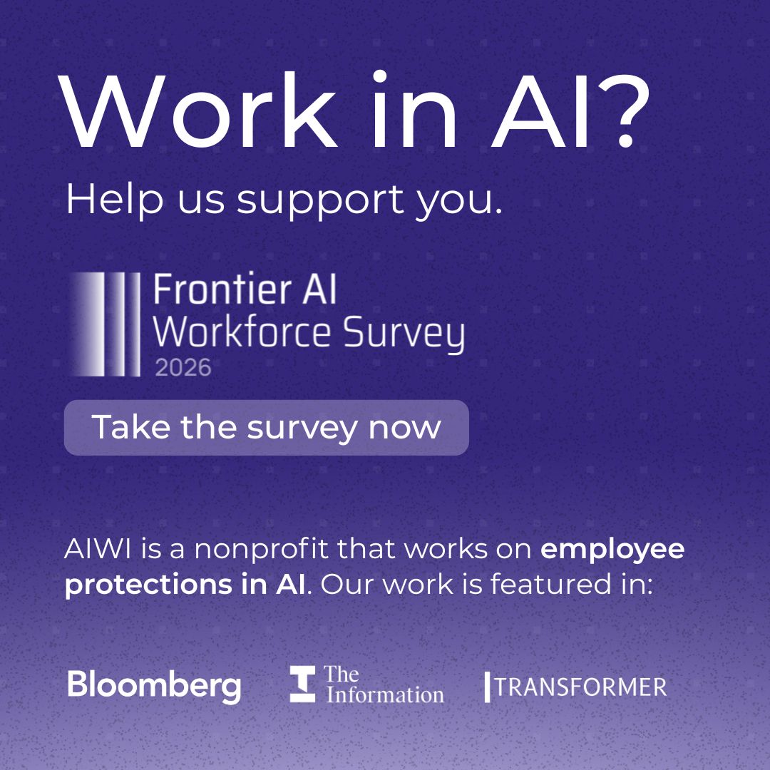 The AI Whistleblower Initiative (AIWI) ad