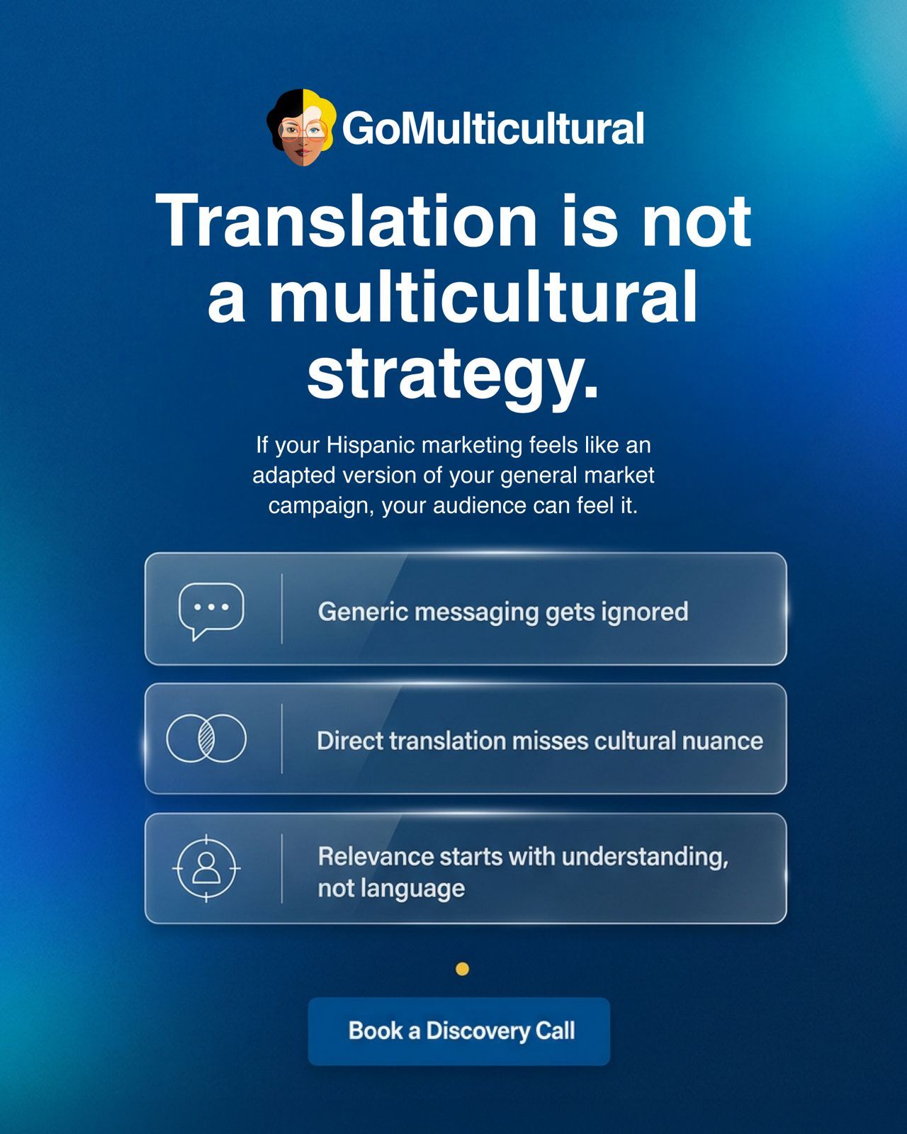 GoMulticultural ad