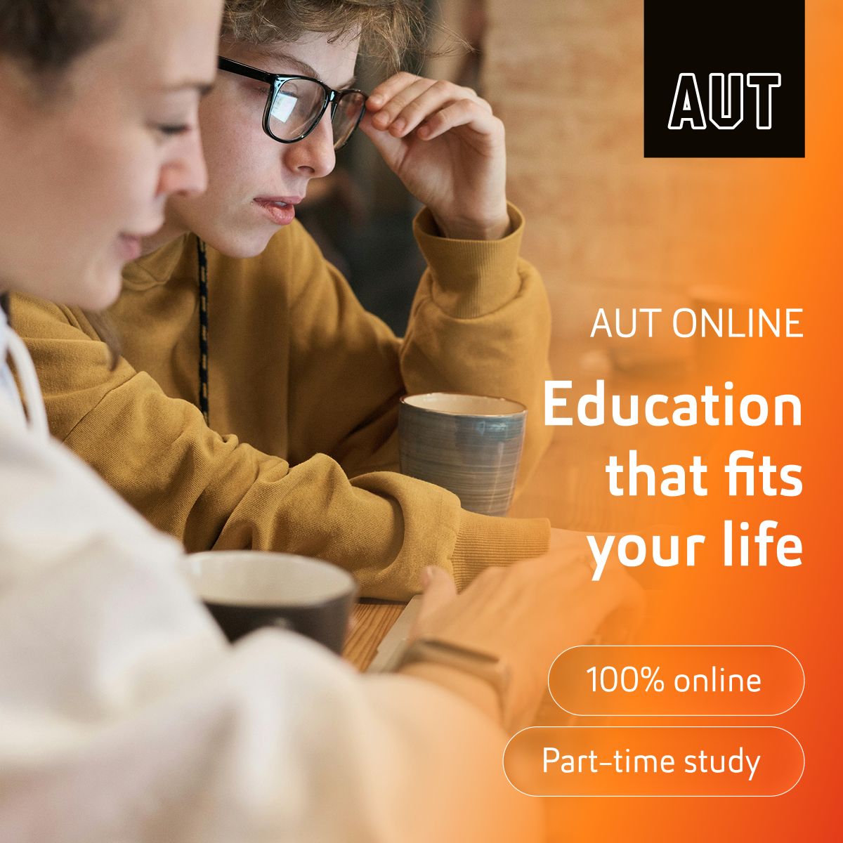 AUT Online ad