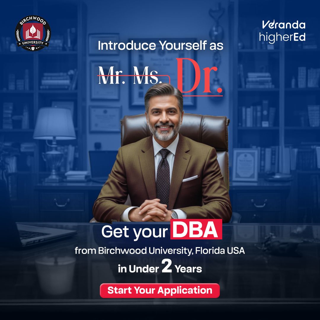 Birchwood University ad