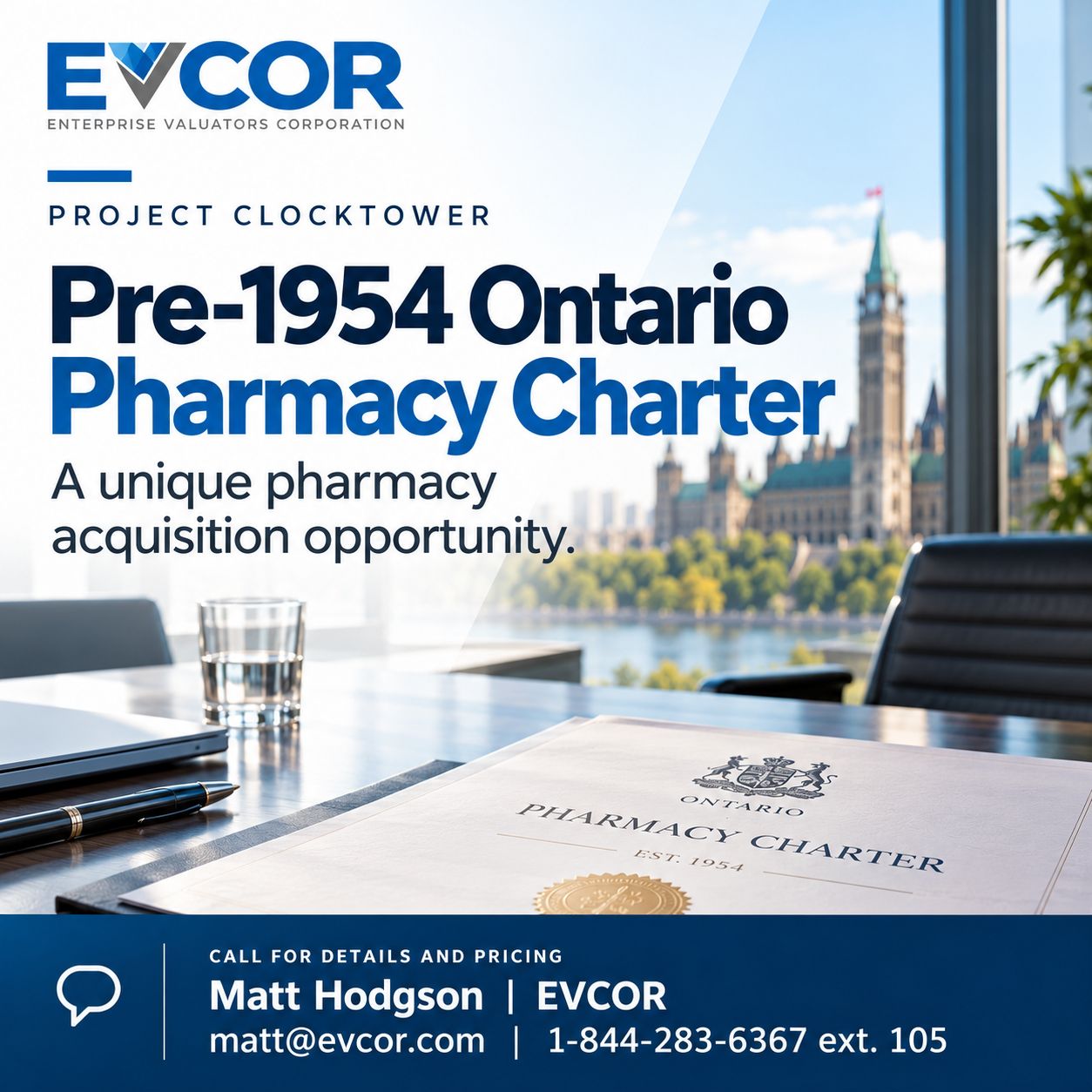 EVCOR - Enterprise Valuators Corporation ad