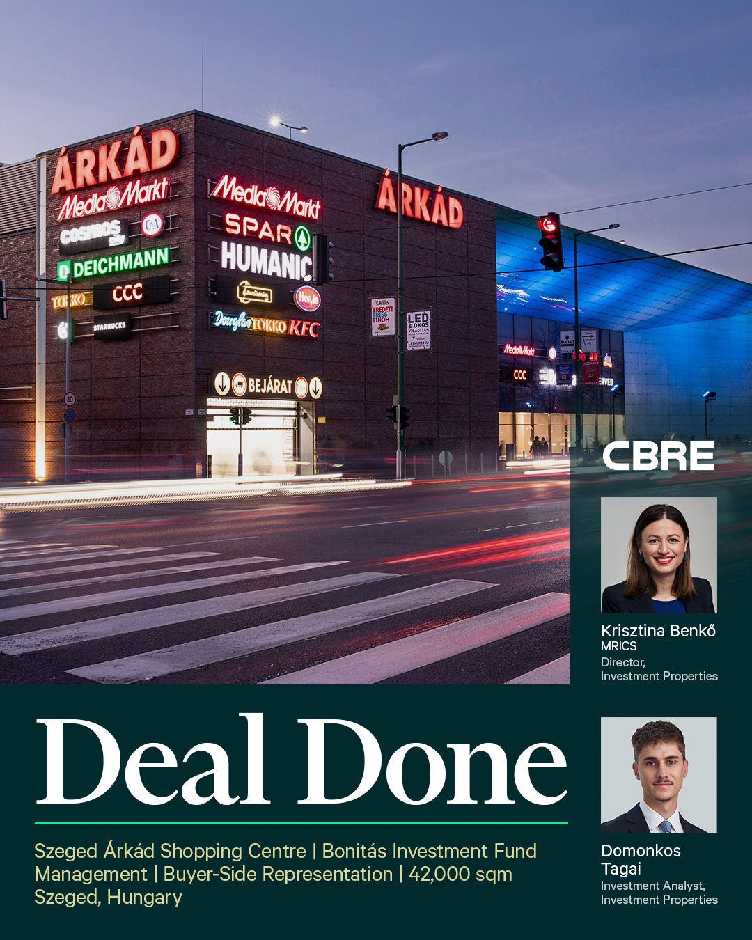 CBRE Hungary ad
