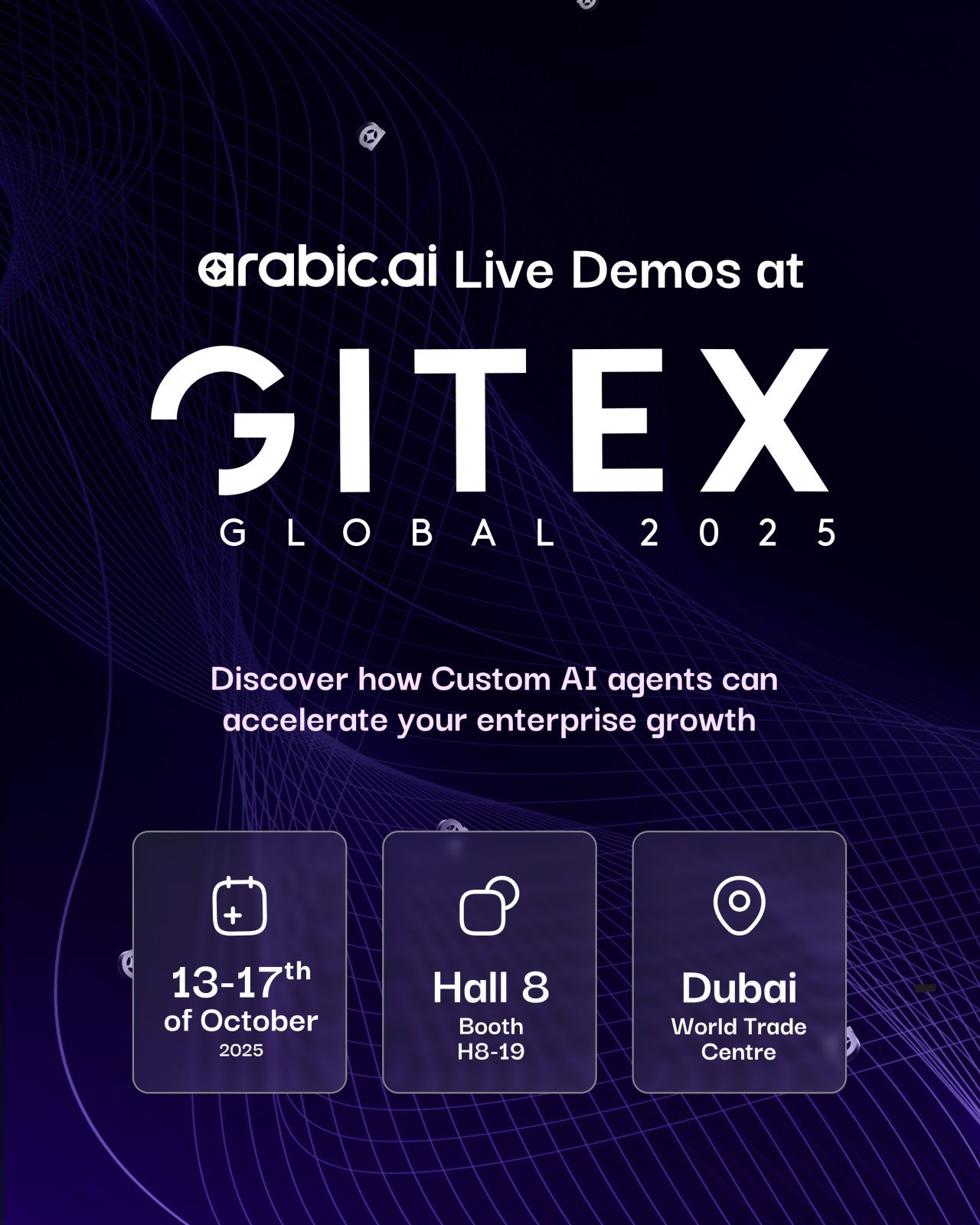 Arabic.AI ad