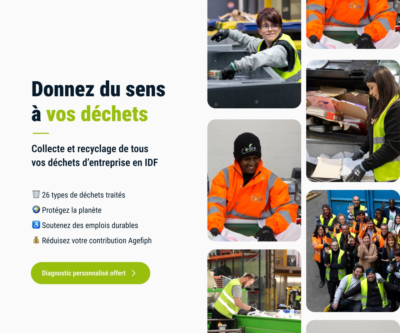 CEDRE - Recyclage solidaire ad