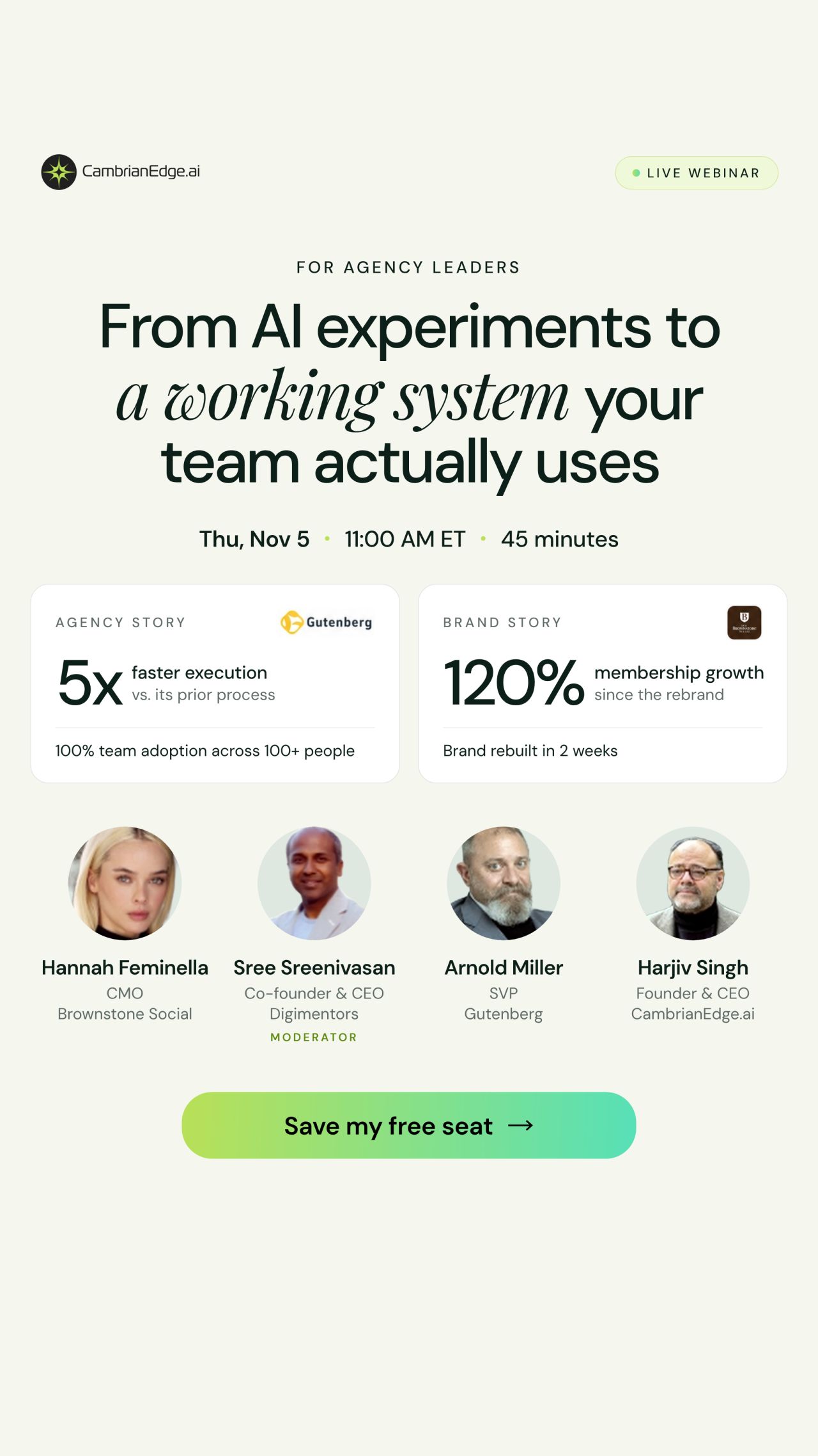 CambrianEdge.ai ad
