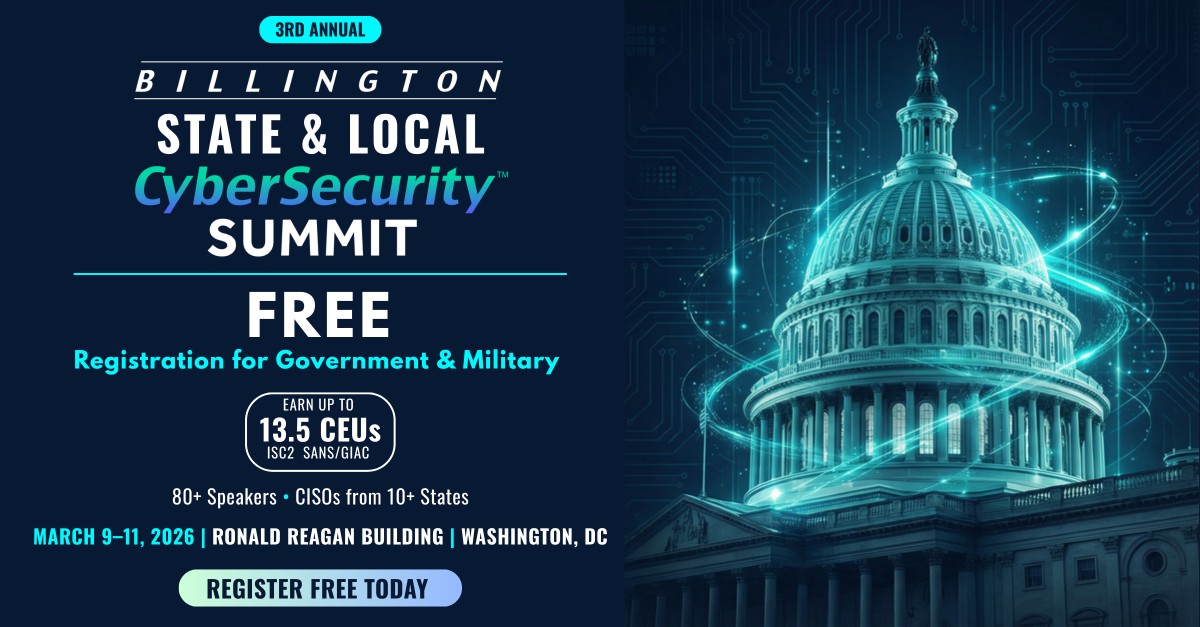 Billington CyberSecurity ad