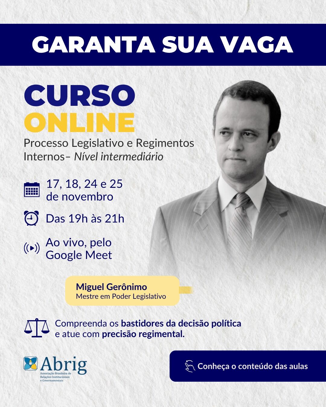 ABRIG - Associação Brasileira de Relações Institucionais e Governamentais ad