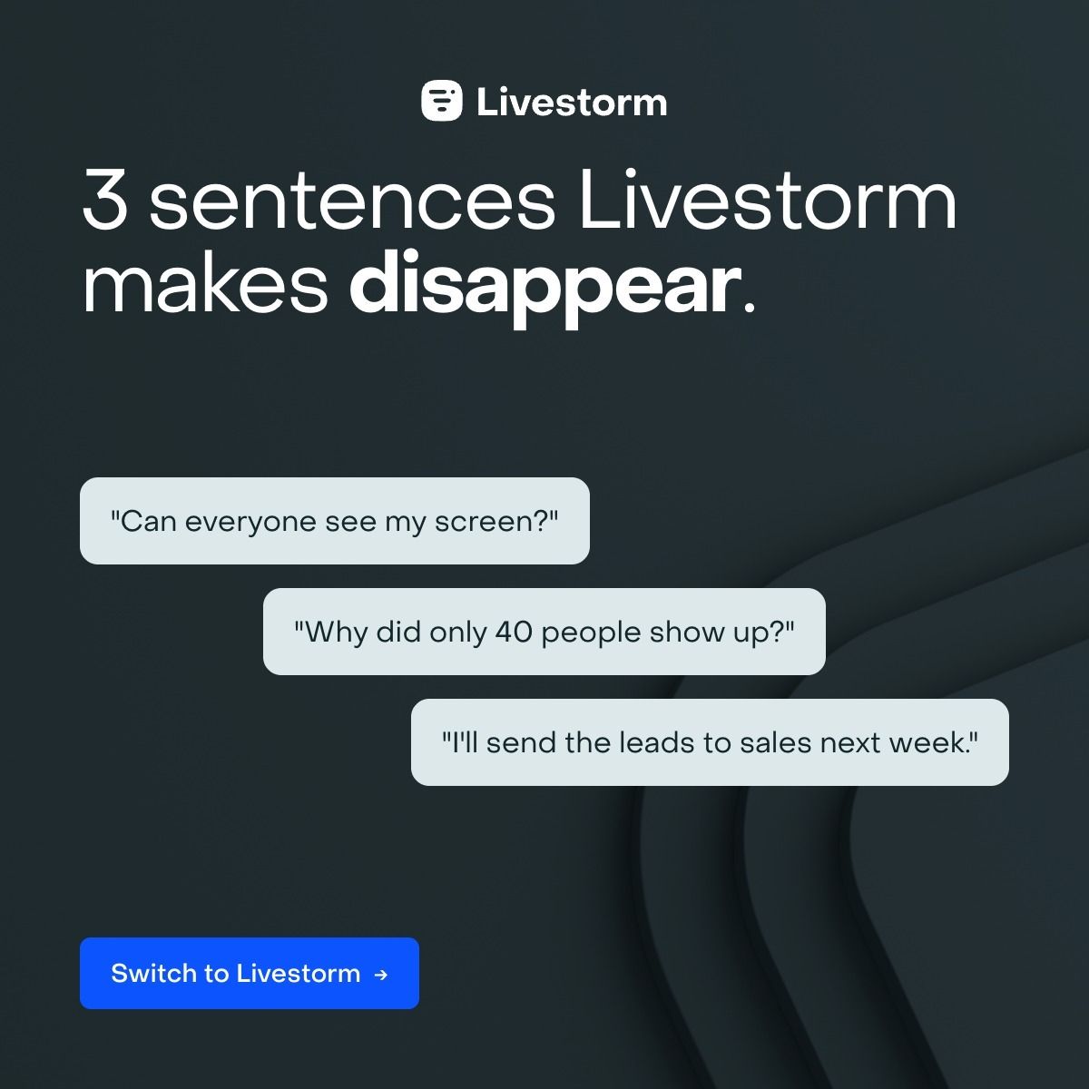 Livestorm ad