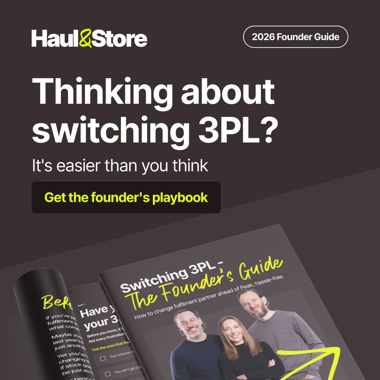 Haul&Store ad