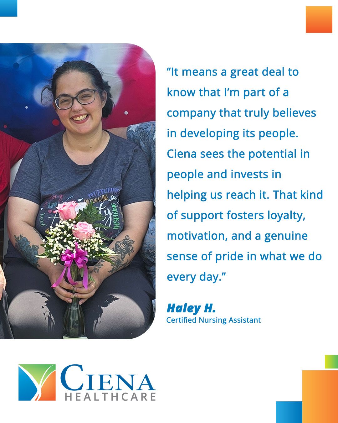 Ciena Healthcare ad