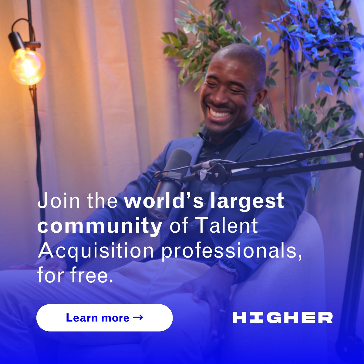 HIGHER Community ad