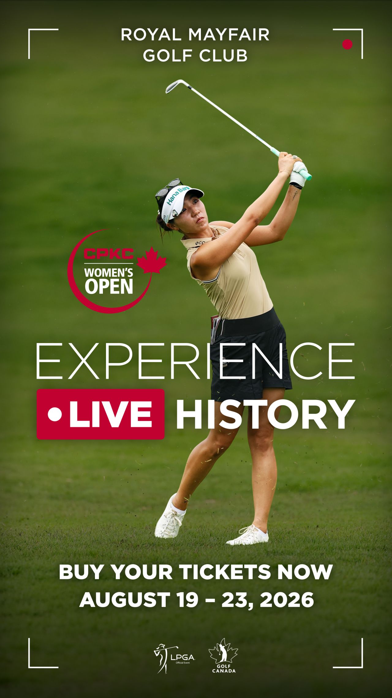 Golf Canada ad