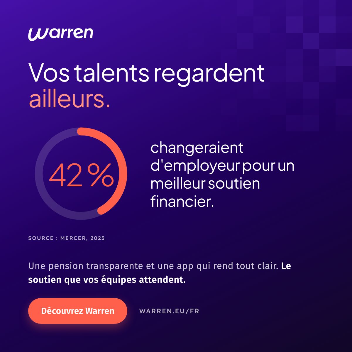 WARREN ad