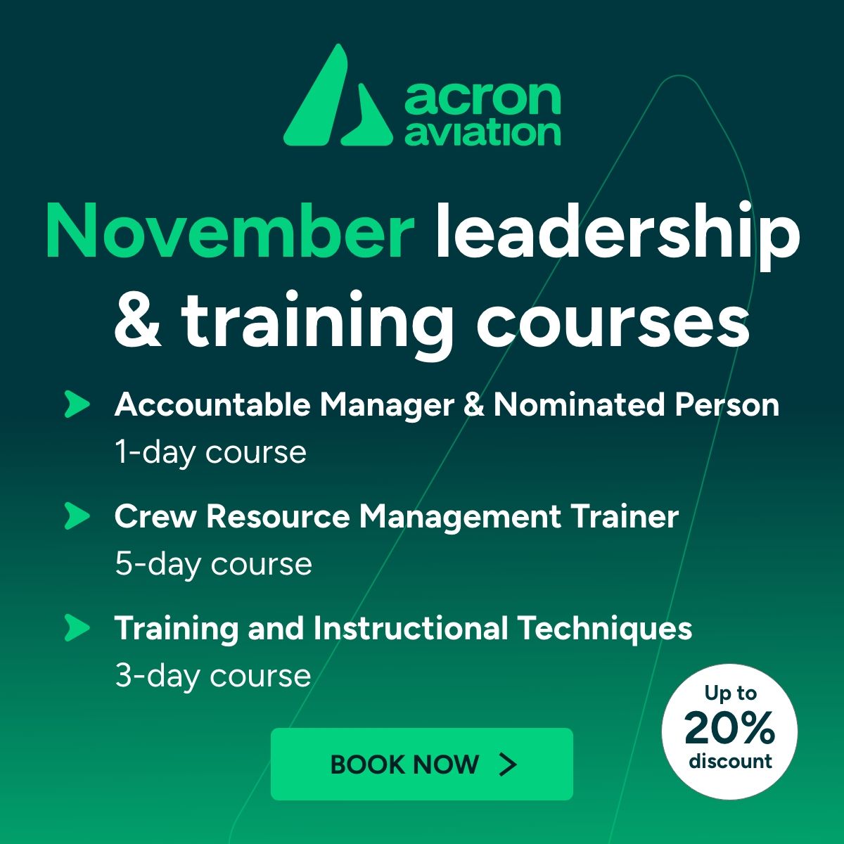 Acron Aviation ad