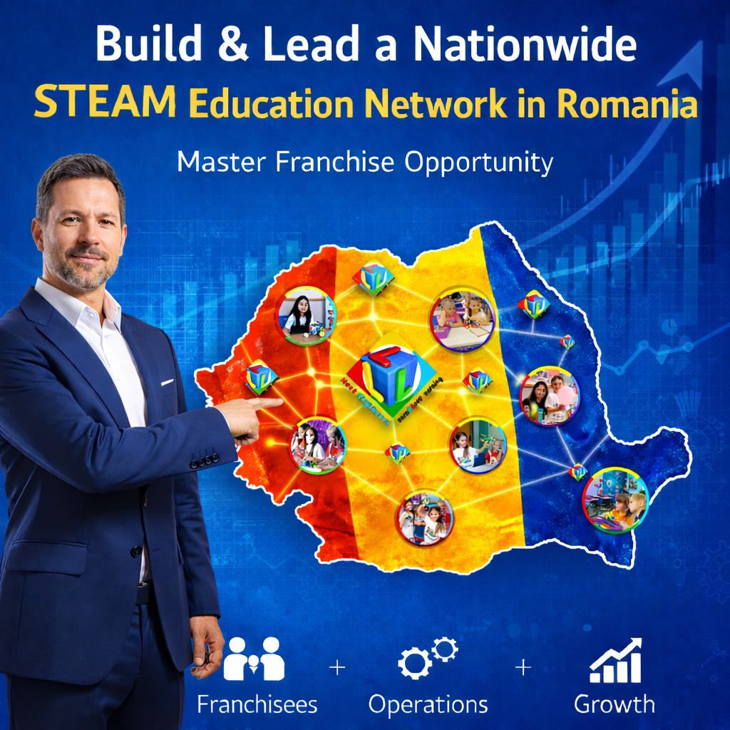 Next Engineers | Global STEAM Franchise Opportunity ad