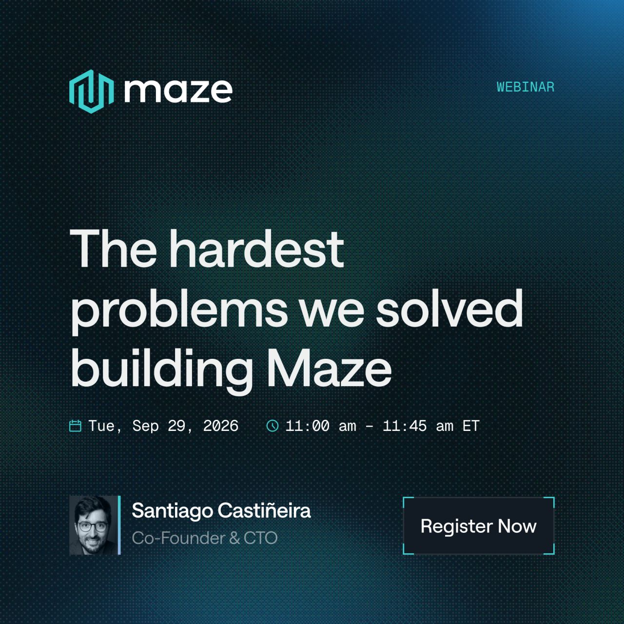 Maze ad
