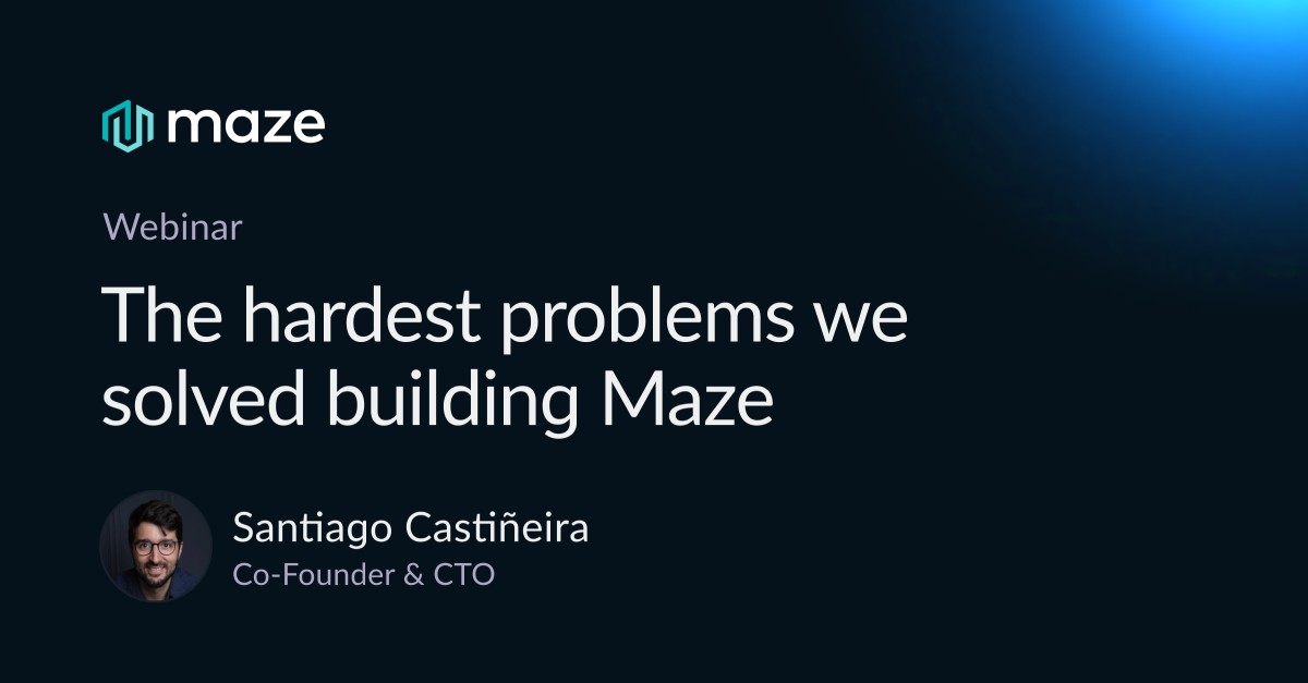 Maze ad