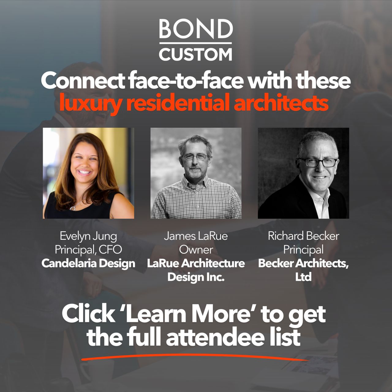 BOND Events ad