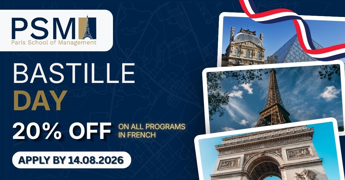 Paris School of Management (PSM) ad