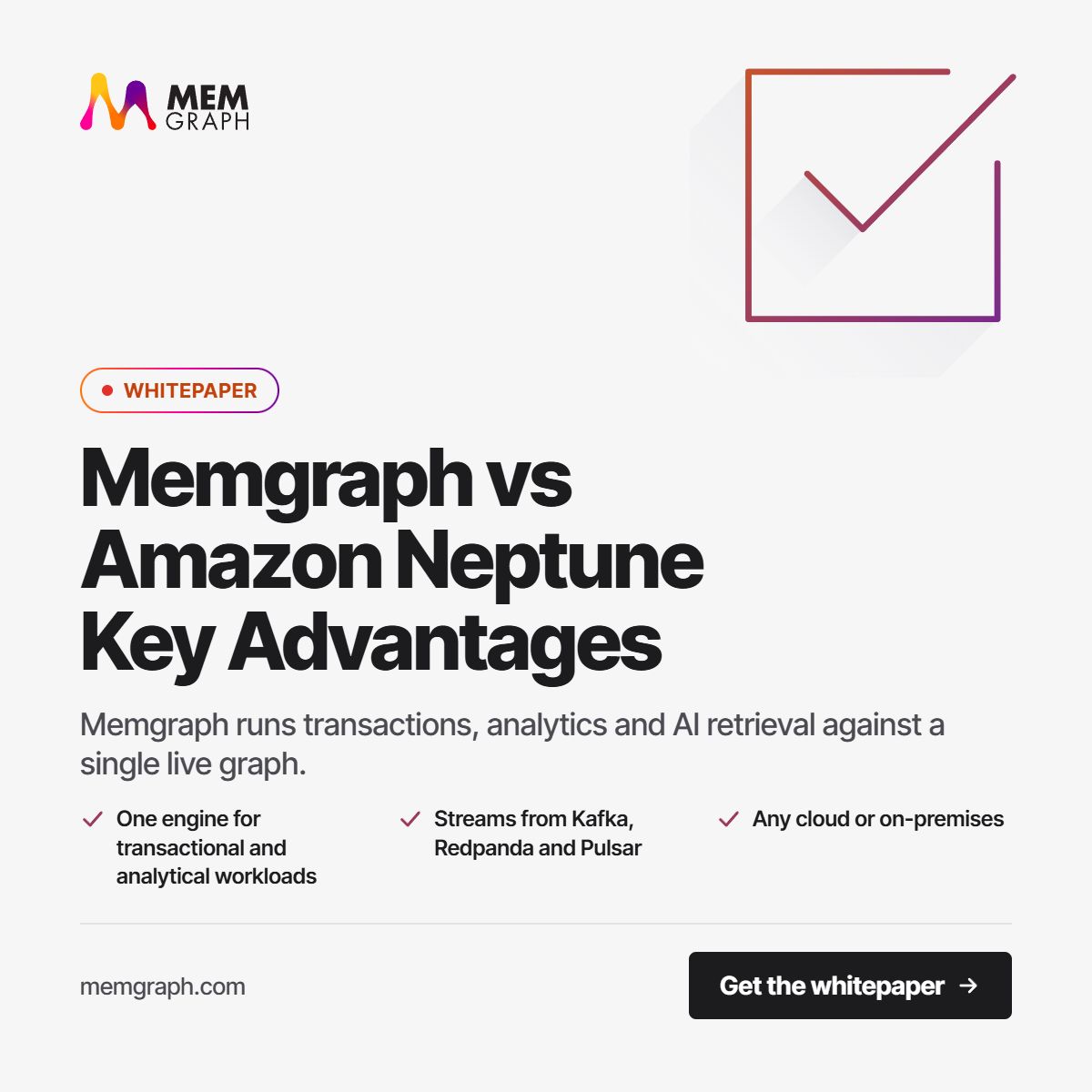Memgraph ad