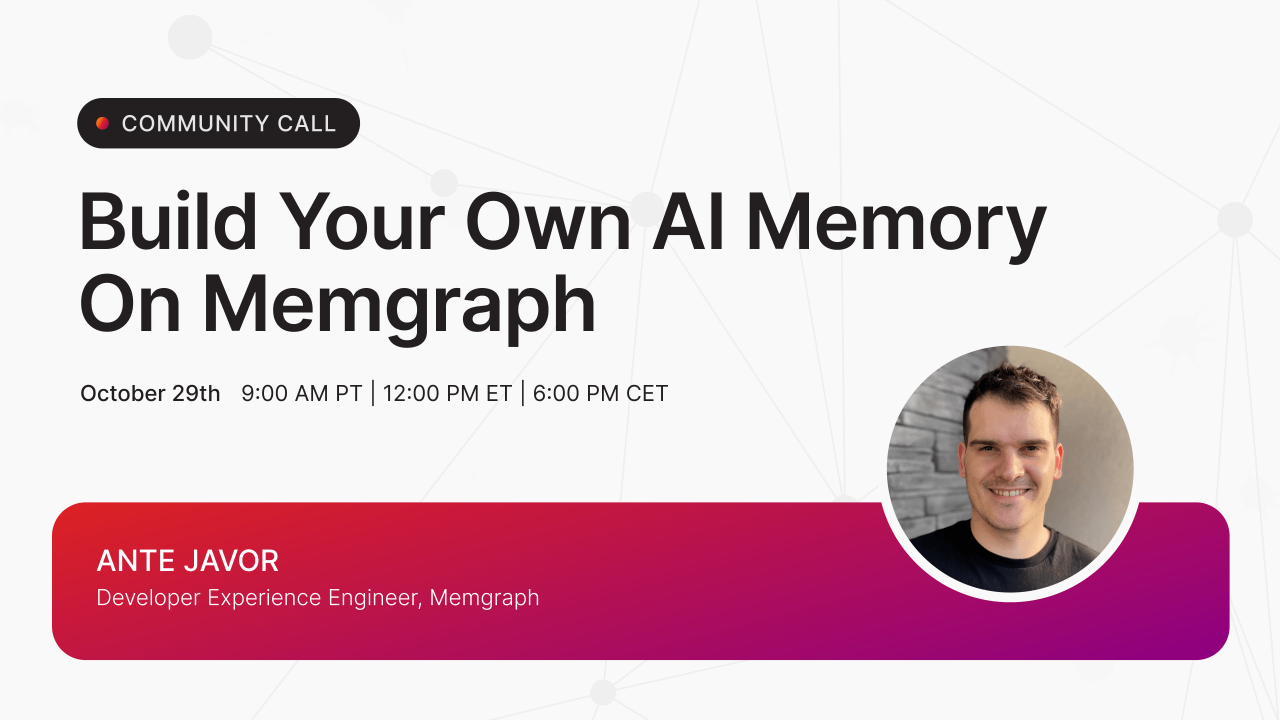 Memgraph ad