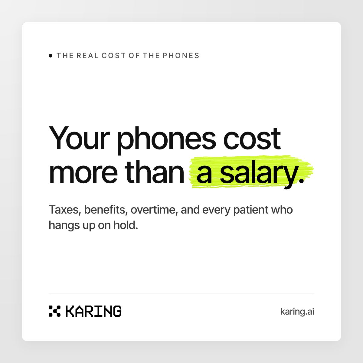 Karing ad