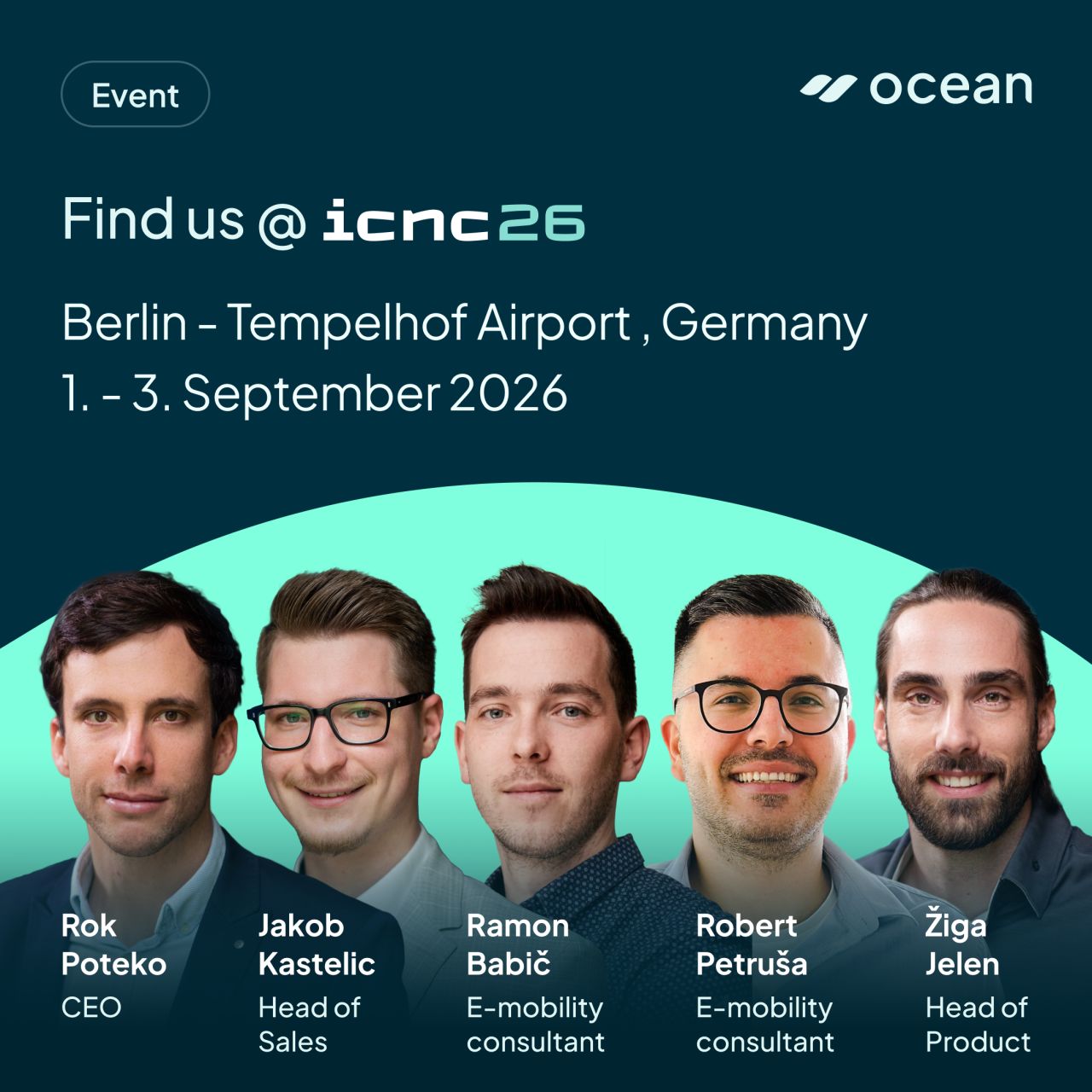 Ocean | EV Charging Platform ad