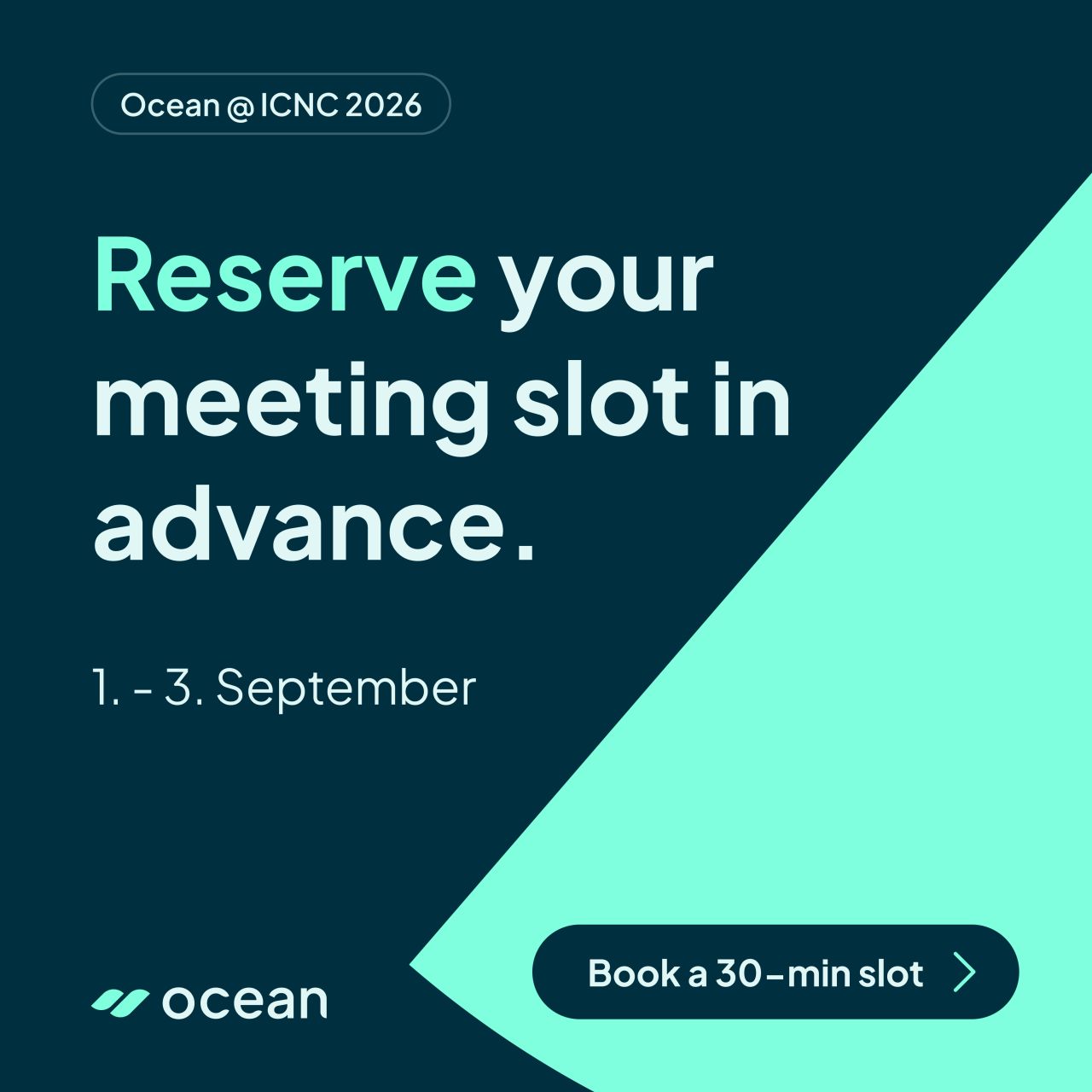 Ocean | EV Charging Platform ad