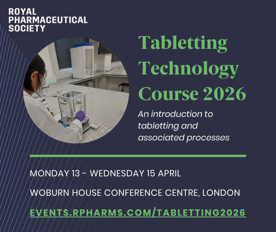 Royal College of Pharmacy ad