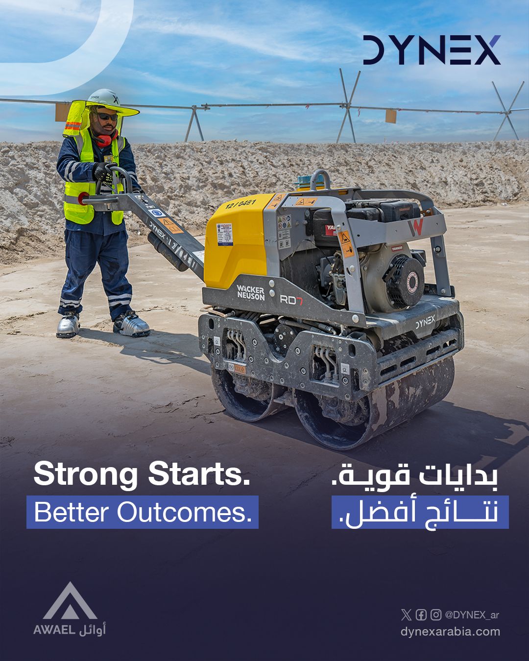 DYNEX Arabia ad