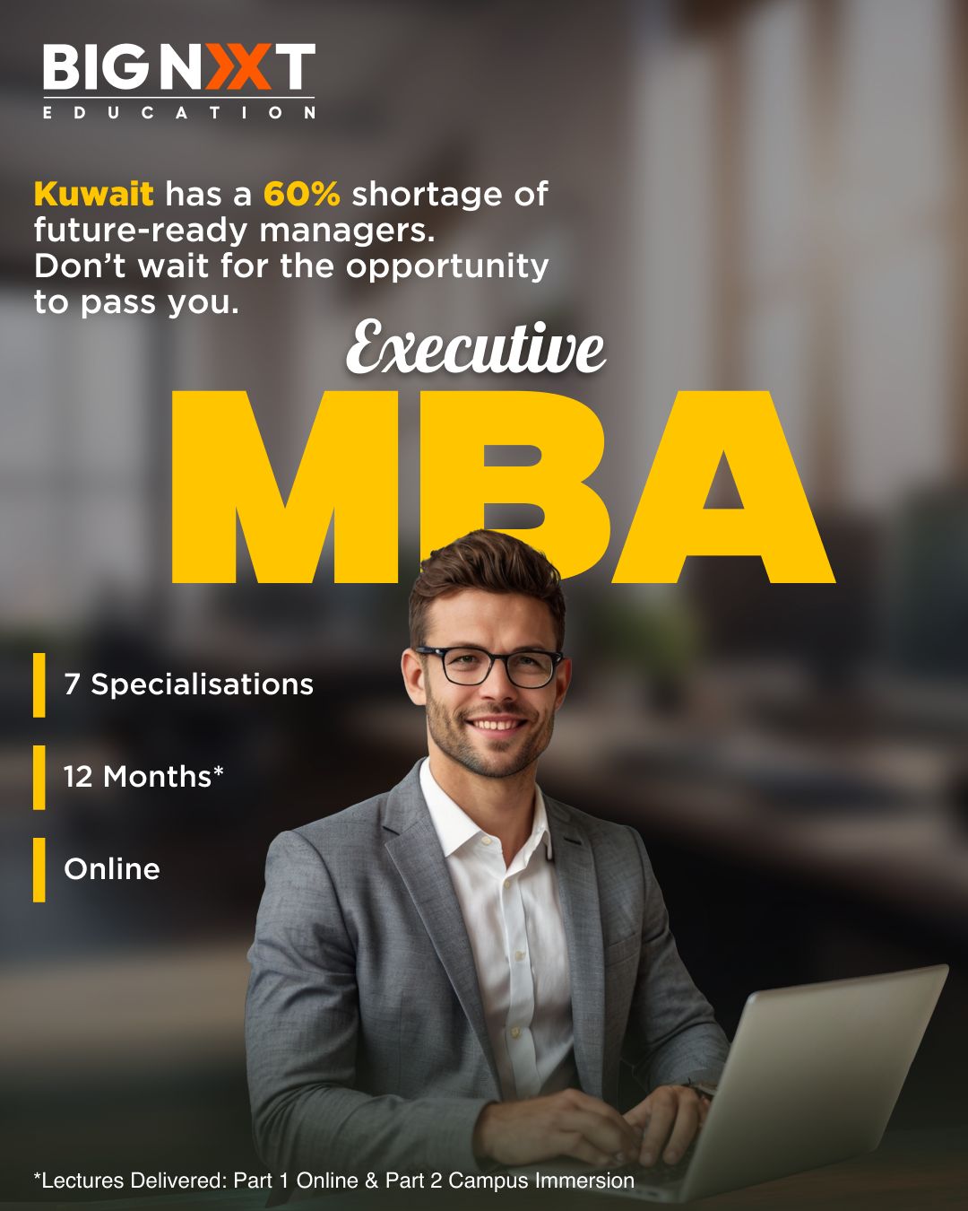 BIGNxt Education ad