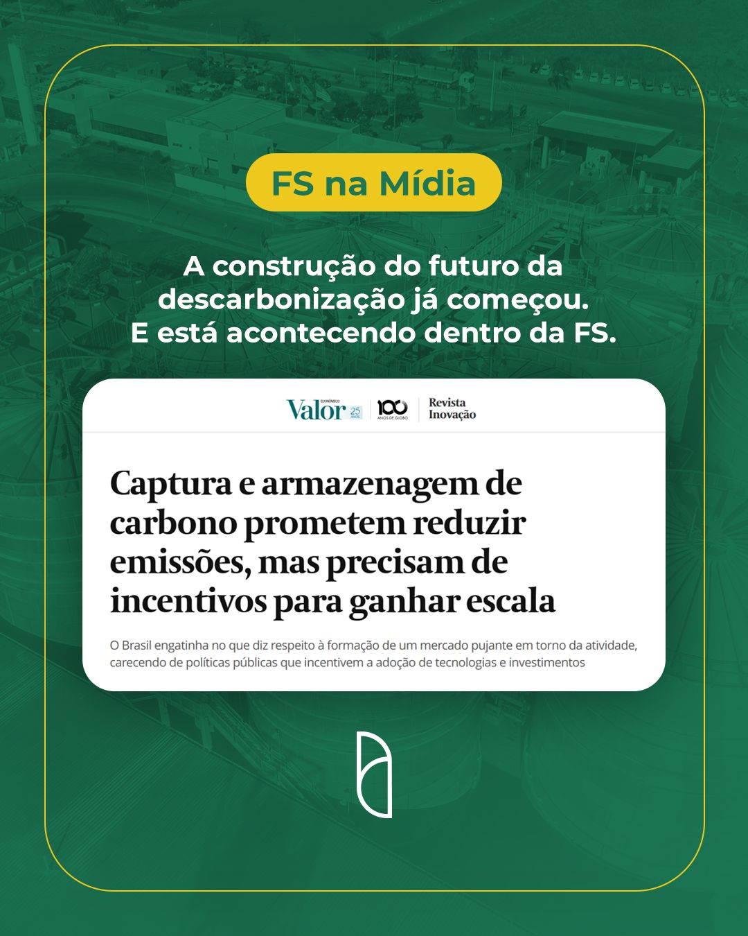 FS Fueling Sustainability ad