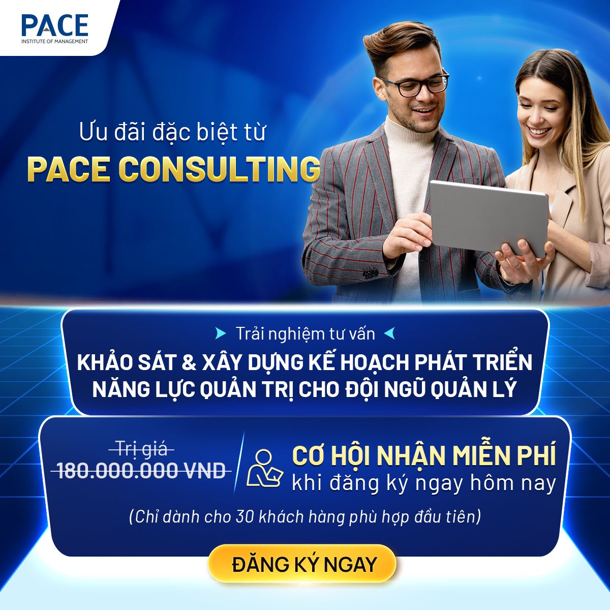 PACE Institute of Management ad