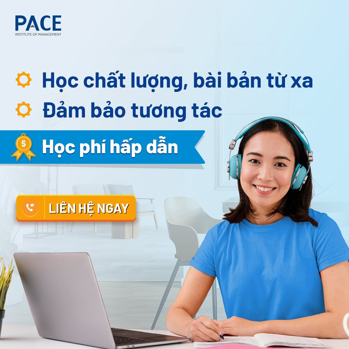 PACE Institute of Management ad